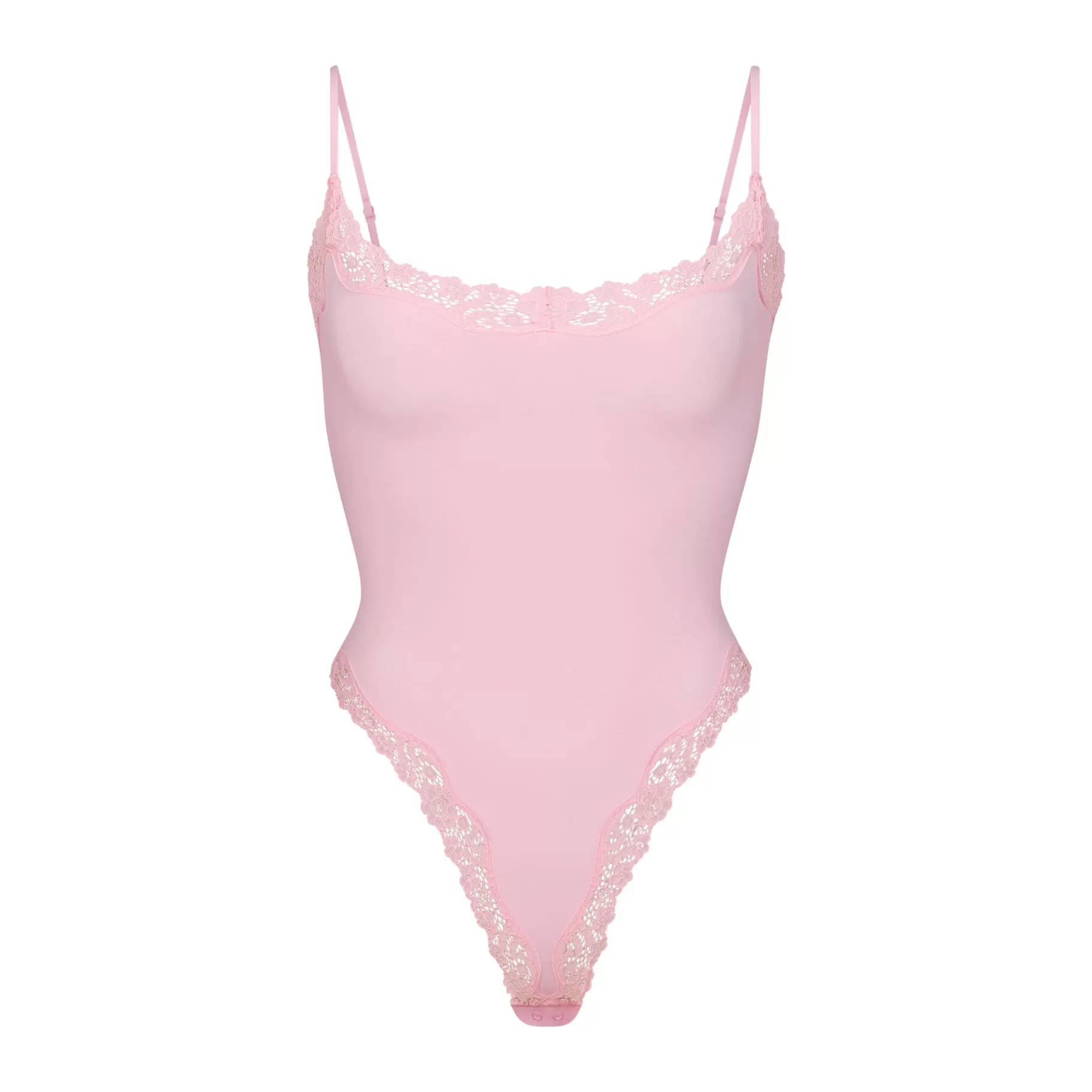 Skims *FITS EVERYBODY CORDED LACE CAMI BODYSUIT | CHERRY BLOSSOM CHERRY+BLOSSOM