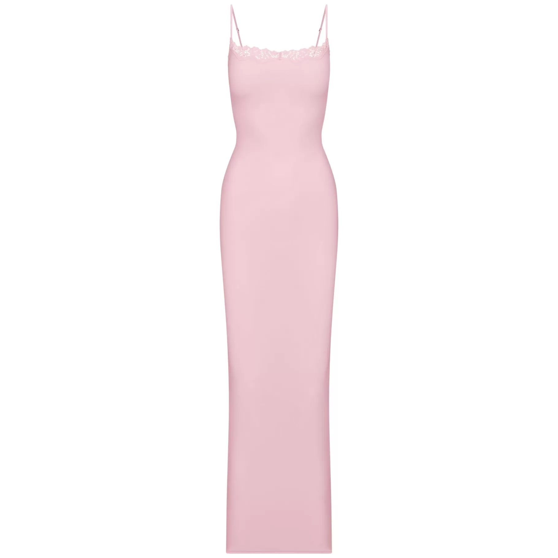 Skims dresses*FITS EVERYBODY CORDED LACE LONG SLIP DRESS | CHERRY BLOSSOM CHERRY+BLOSSOM