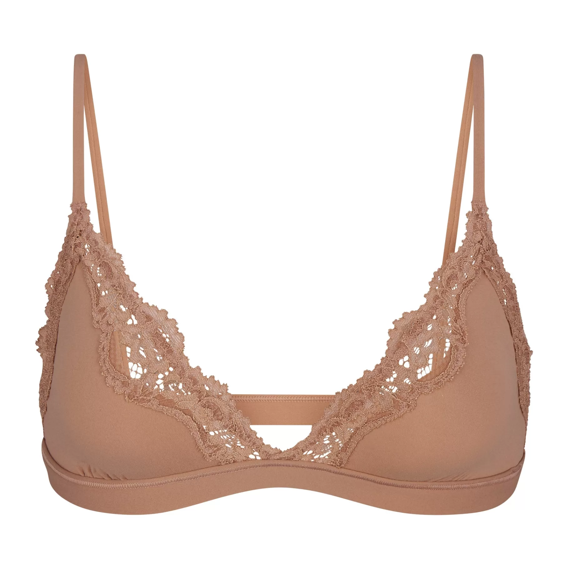 Skims plunge*FITS EVERYBODY CORDED LACE TRIANGLE BRALETTE | SIENNA