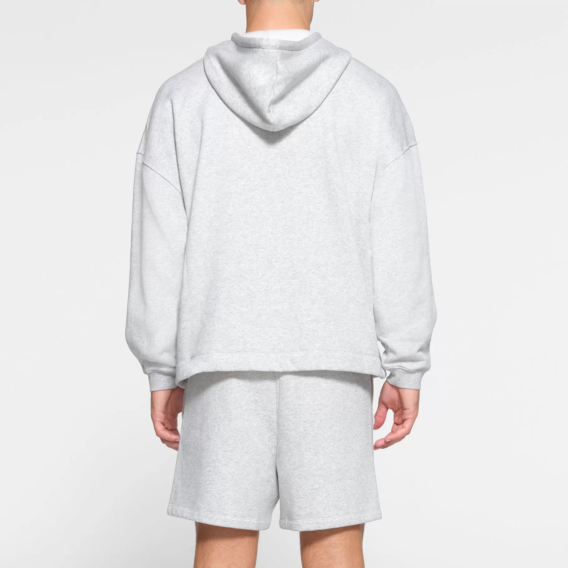 Skims the winter shop*FLEECE LOUNGE MENS OVERSIZED HOODIE | LIGHT HEATHER GREY LIGHT+HEATHER+GREY