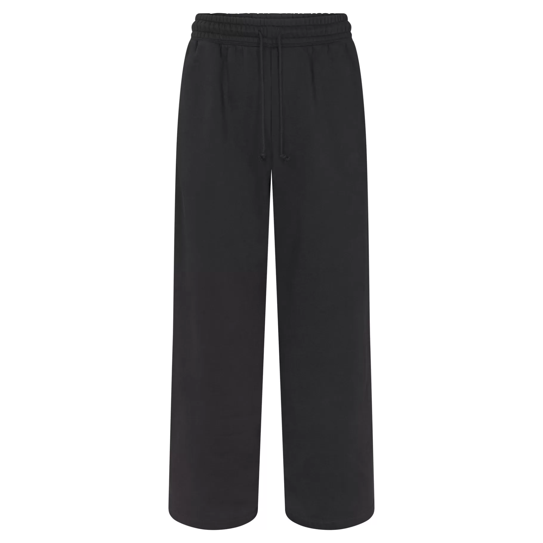 Skims bottoms*FLEECE LOUNGE MENS OVERSIZED STRAIGHT LEG PANT | WASHED ONYX WASHED+ONYX
