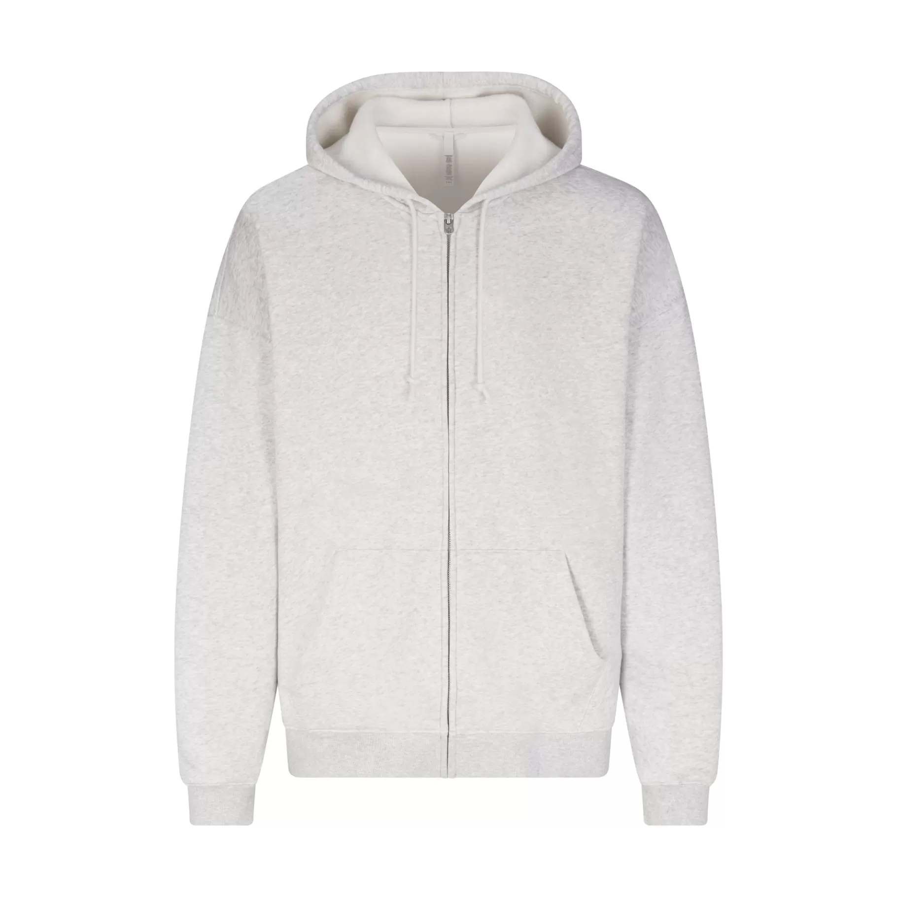 Skims loungewear*FLEECE LOUNGE MENS OVERSIZED ZIP UP HOODIE | LIGHT HEATHER GREY LIGHT+HEATHER+GREY