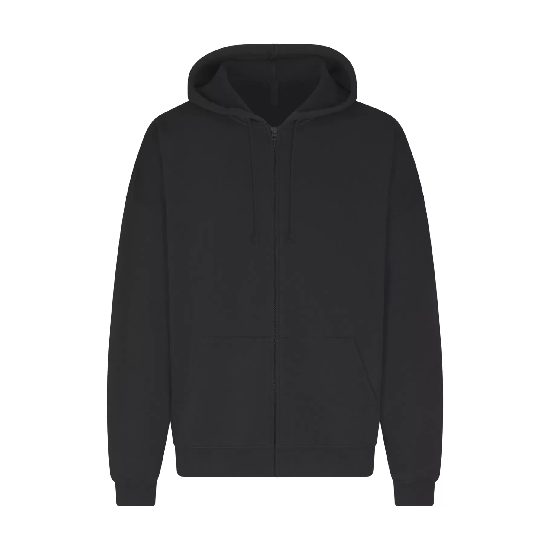 Skims loungewear*FLEECE LOUNGE MENS OVERSIZED ZIP UP HOODIE | WASHED ONYX WASHED+ONYX