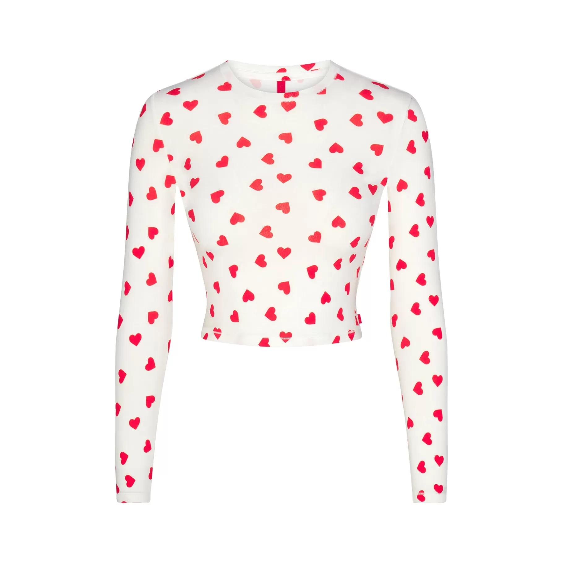 Skims pajamas* SLEEP SUPER CROPPED LONG SLEEVE | RUBY AND MARBLE HEART RUBY+AND+MARBLE+HEART